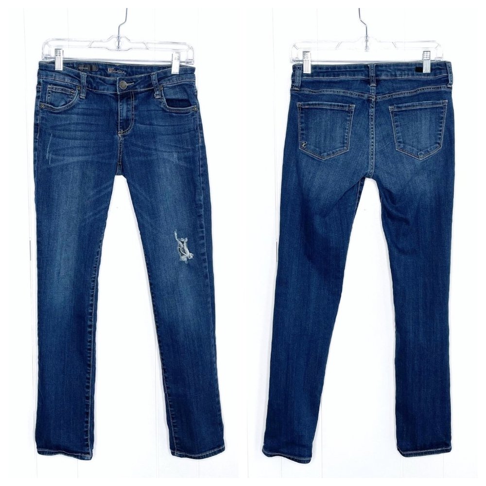 KUT From The Kloth Distressed Boyfriend Jeans Size 2